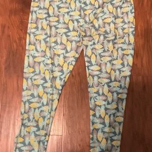 LuLaRoe Multicolor Graphic Leggings